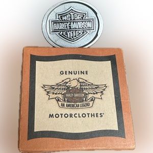 Harley Davidson belt buckle.